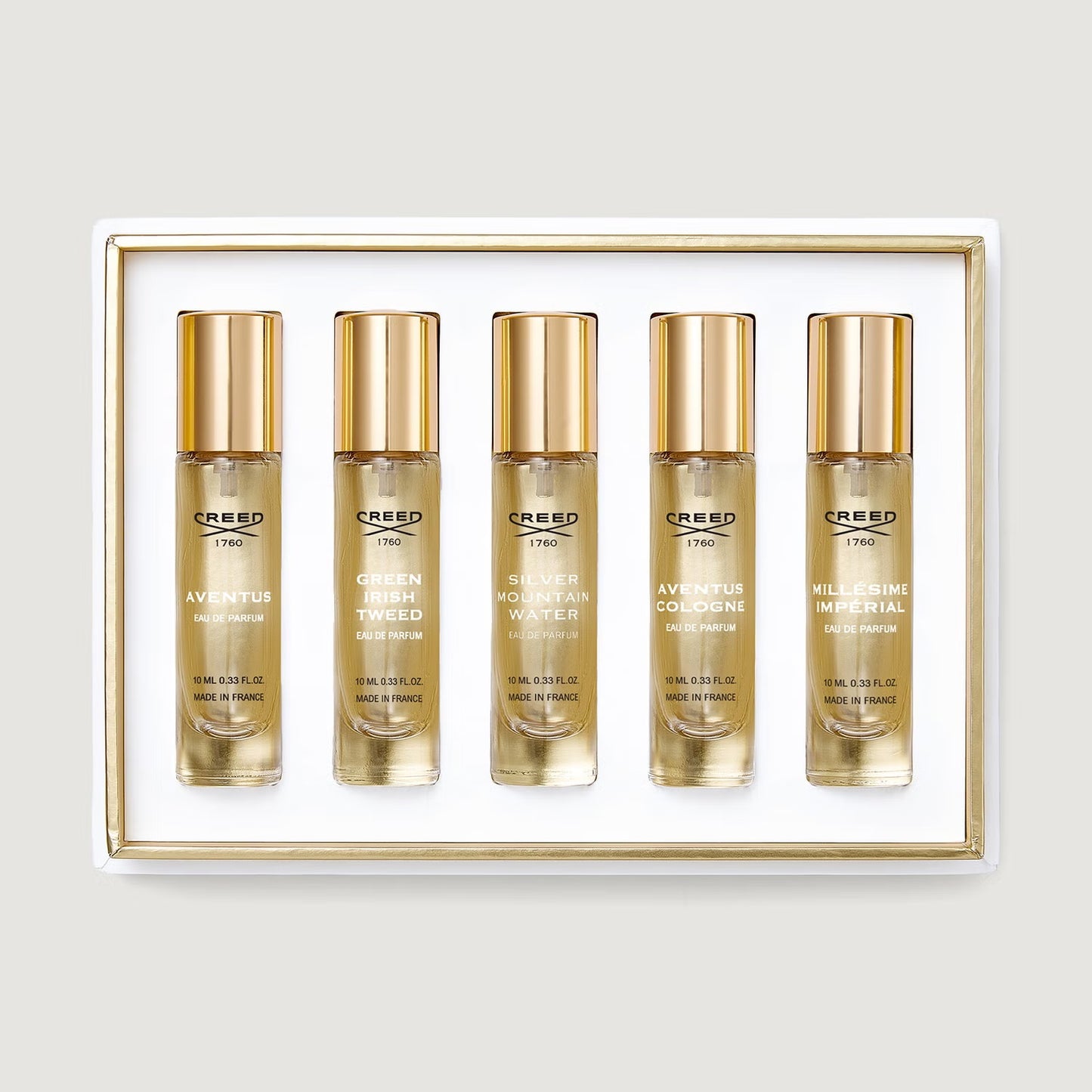 DISCOVERY SET BOX FOR MEN 5 PIECES 10ML - CREED