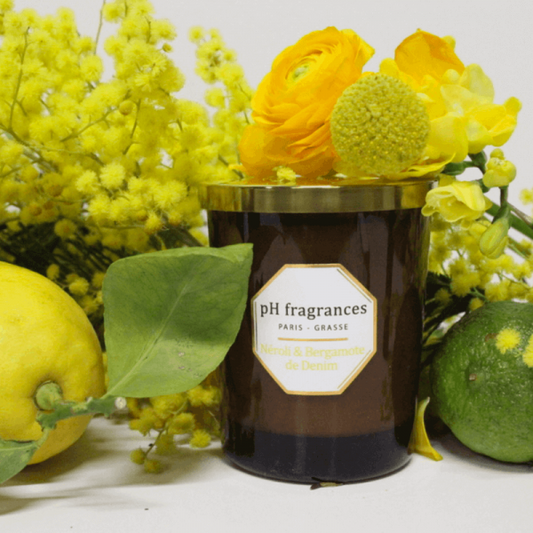 NEROLI & BERGAMOTA DE DENIM BOUGIE – pH fragrances