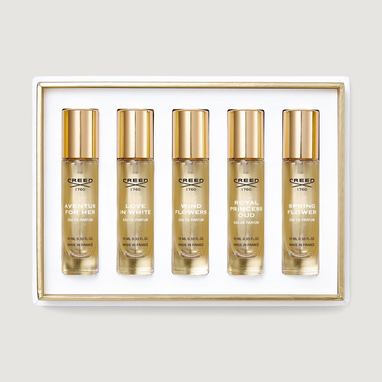 DISCOVERY SET BOX FOR WOMEN 5 PIECES 10ML - CREED