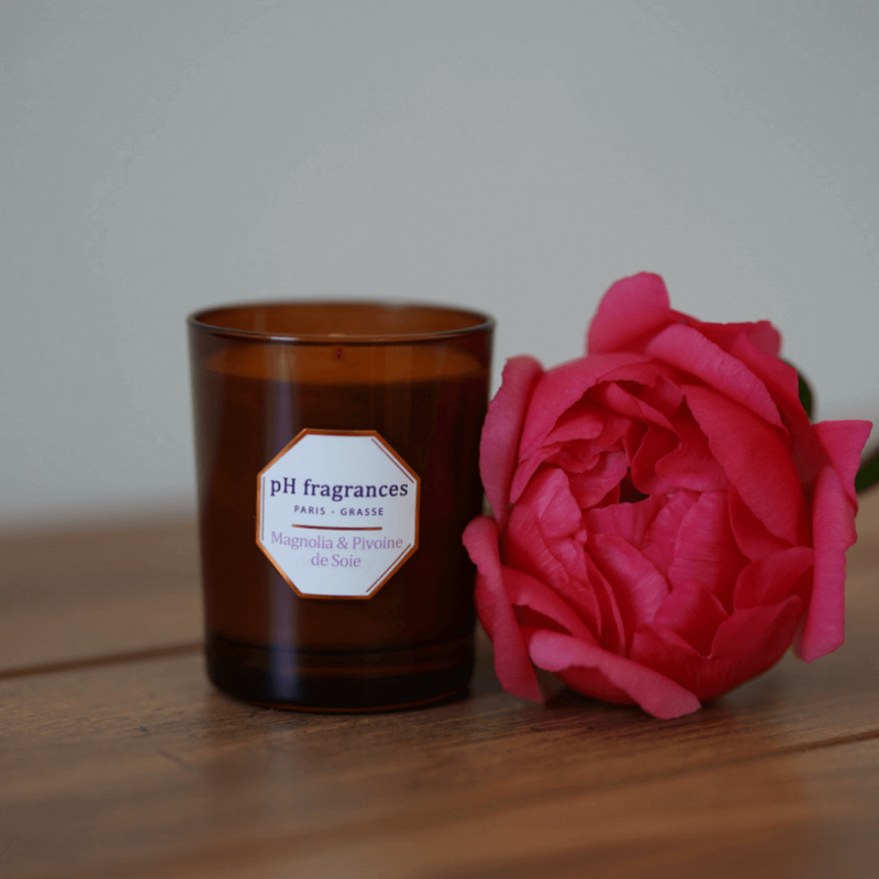 BOUGIE MAGNOLIA & PIVOINE DE SOIE – PH FRAGRANCES